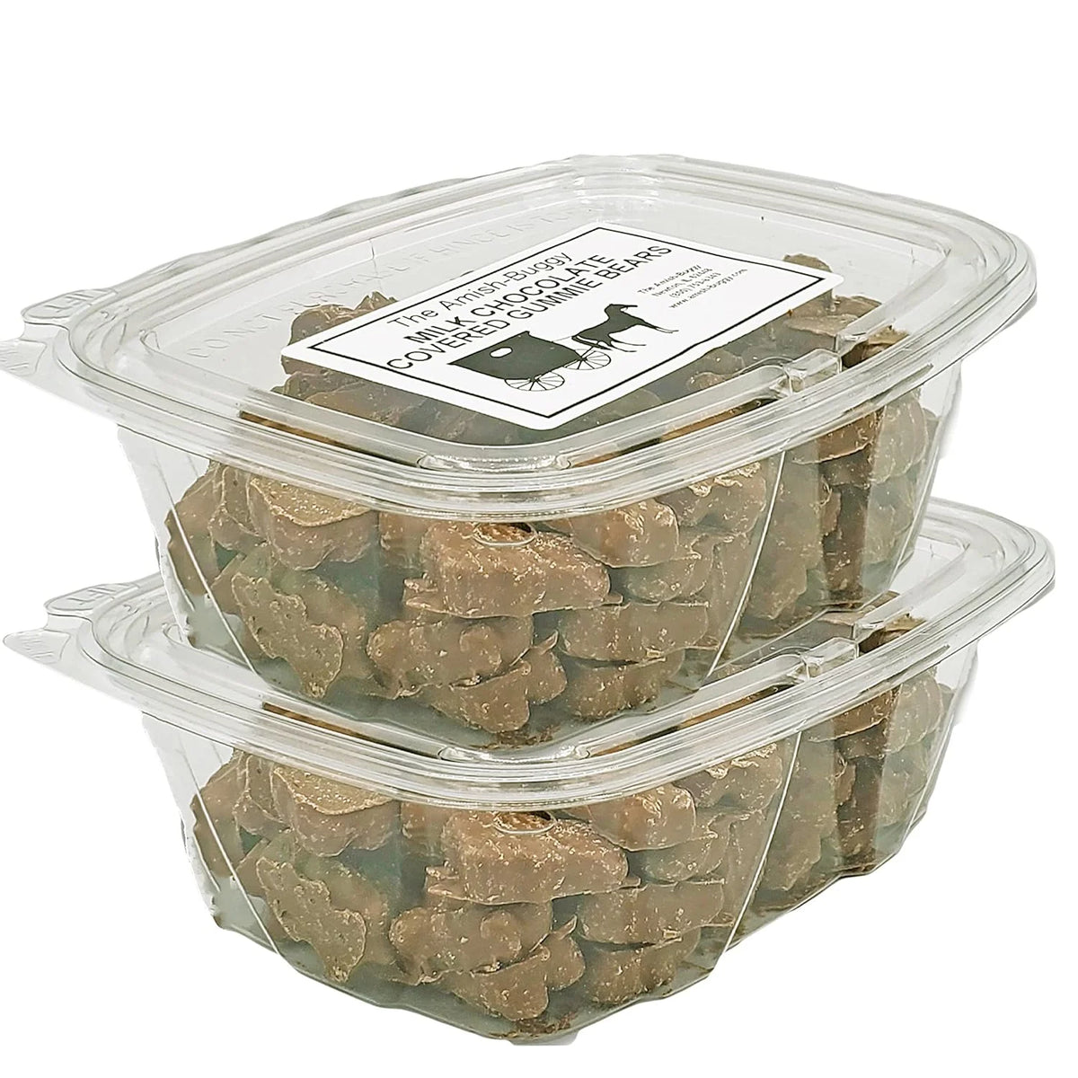 Chocolate Covered Gummi Bears 12 Oz. Tub 2 Count G666