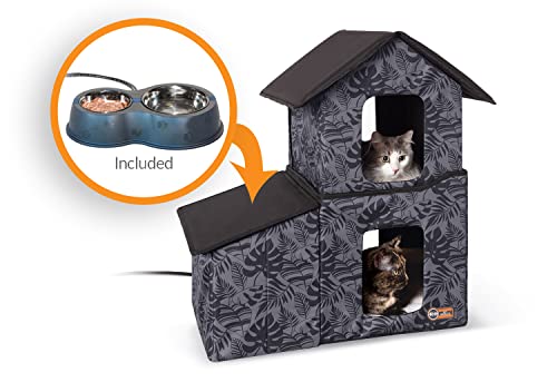 Heated Outdoor Kitty House S175