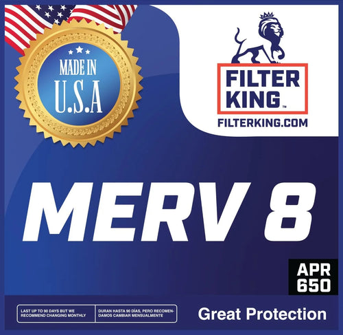 15x66x1a MERV 8 Pleated HVAC Air Filter 4-Pack Q784