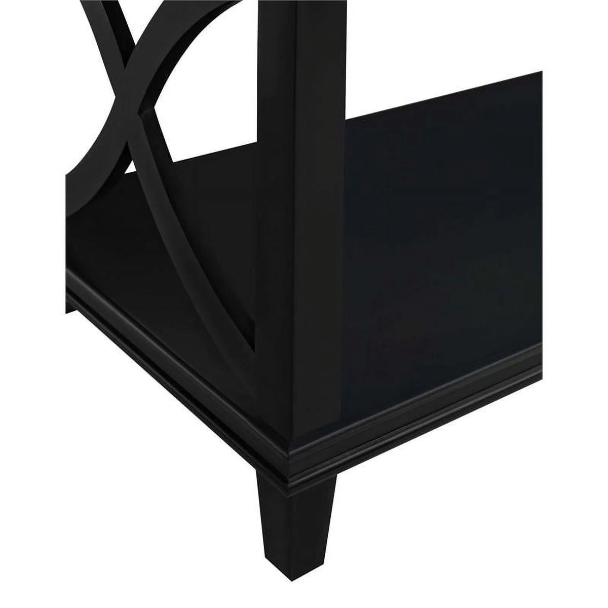 Black Wood Coffee Table F2281