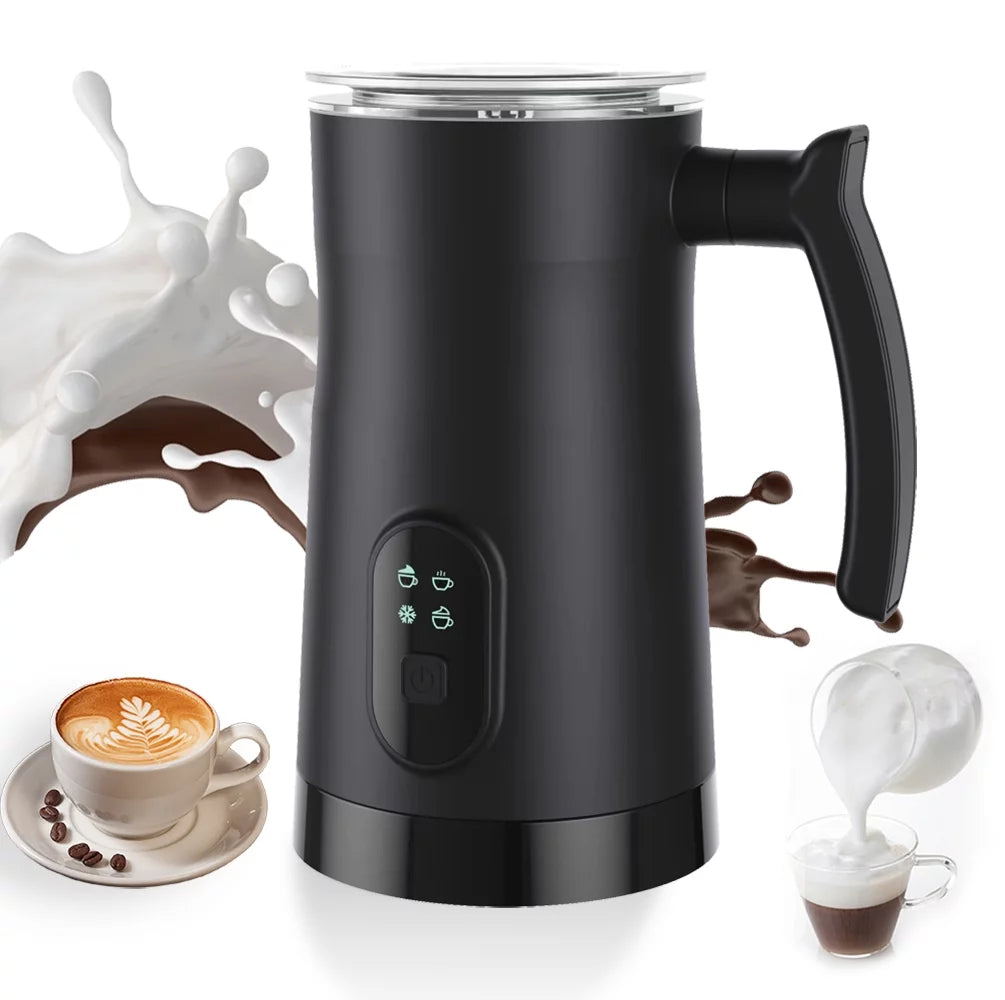Electric Milk Frother Stainless Steel 4 in 1 400W 350ml W24340