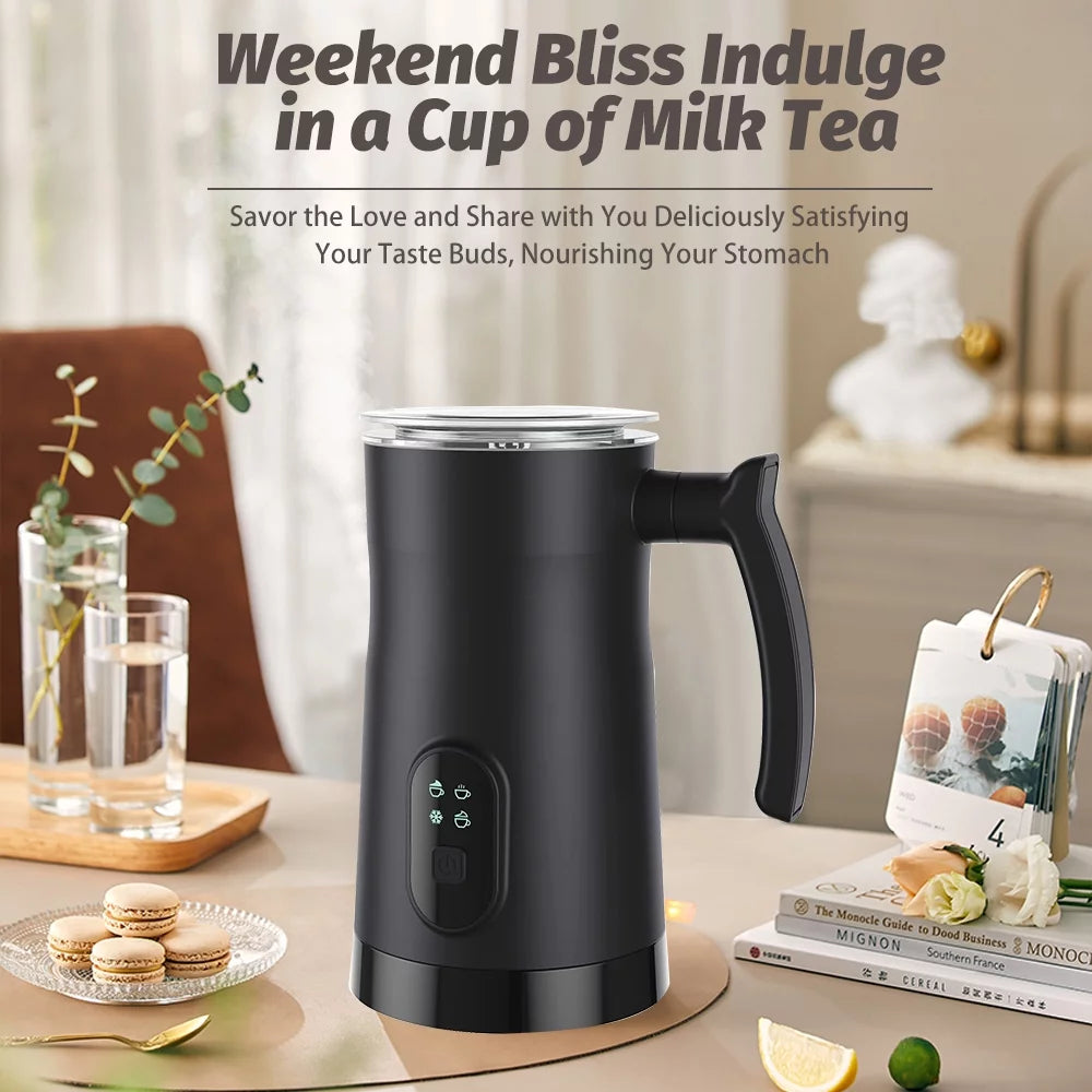 Electric Milk Frother Stainless Steel 4 in 1 400W 350ml W24340