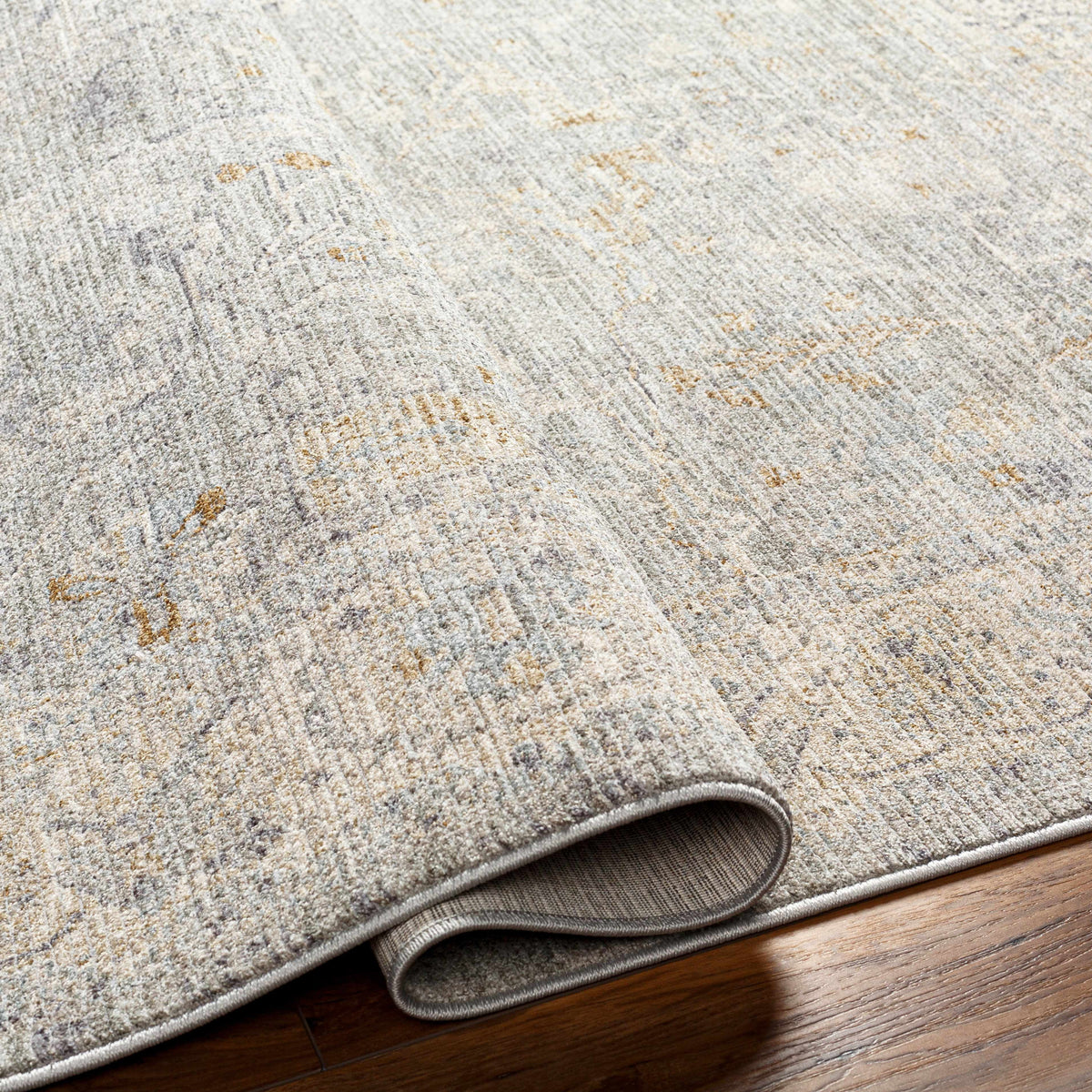 Gray Brown 10' x 14' Area Rug J905267