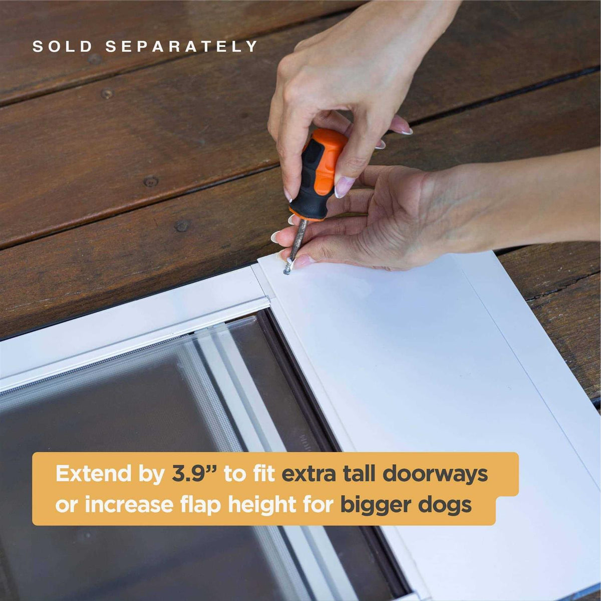 Mesh Patio Pet Door Extension P1626