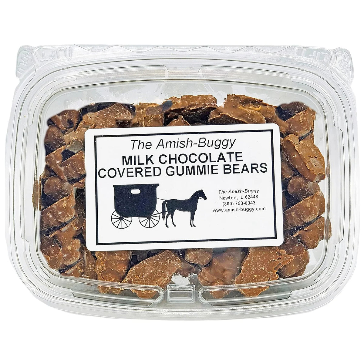 Chocolate Covered Gummi Bears 12 Oz. Tub 2 Count G666