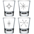 Set of 4 Shot Glasses 1.75oz K12209