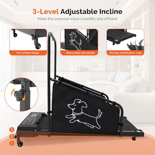 Black Dog Treadmill with Remote Control D8023