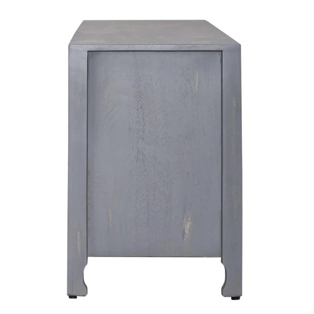 65 Inch 3 Door Accent TV Stand A919