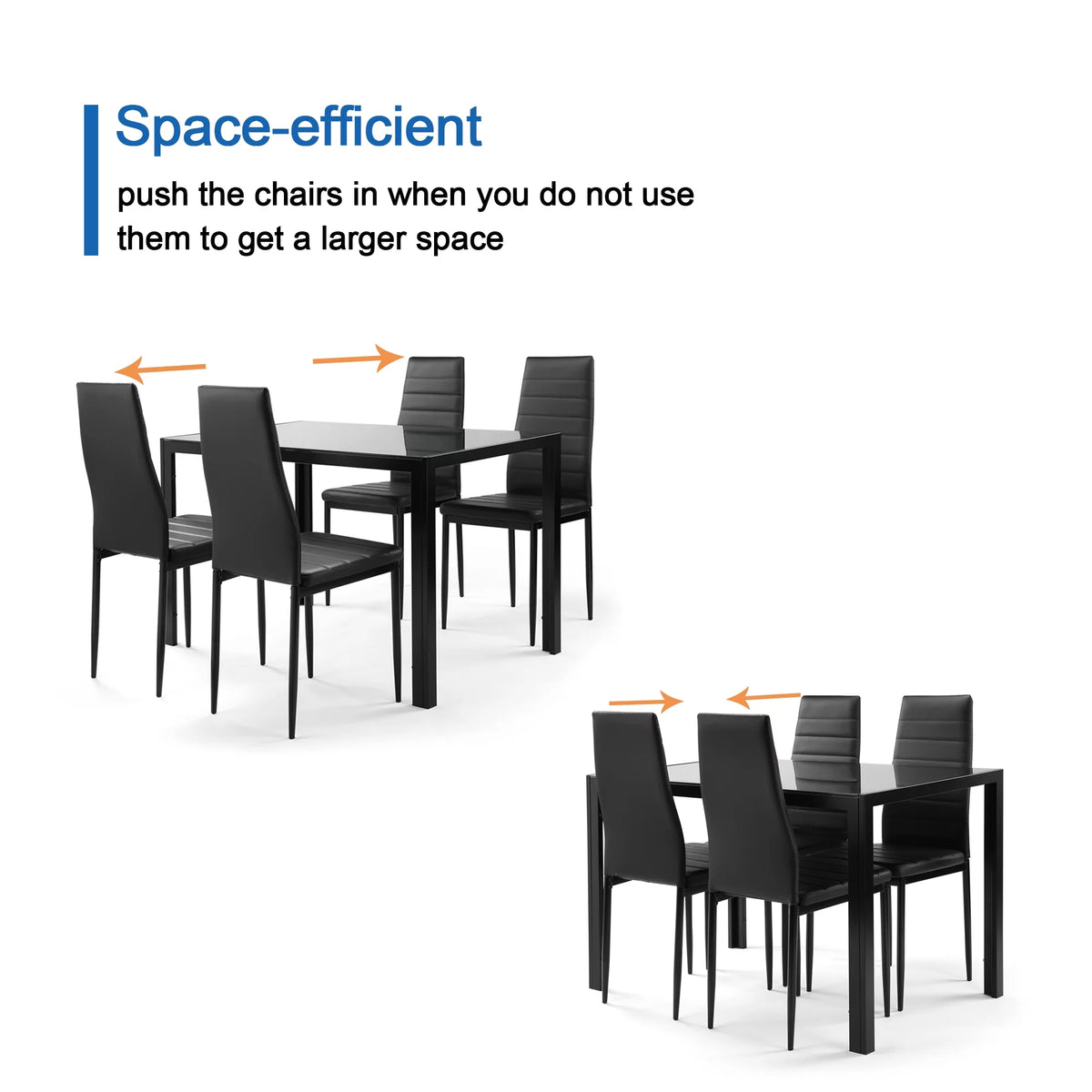 Dining Room Table Set for 4 G48911
