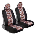 Rose Flower Seat Covers 2 Sets R33578