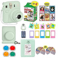 Purple Instant Camera Bundle with 20 Film Sheets G809
