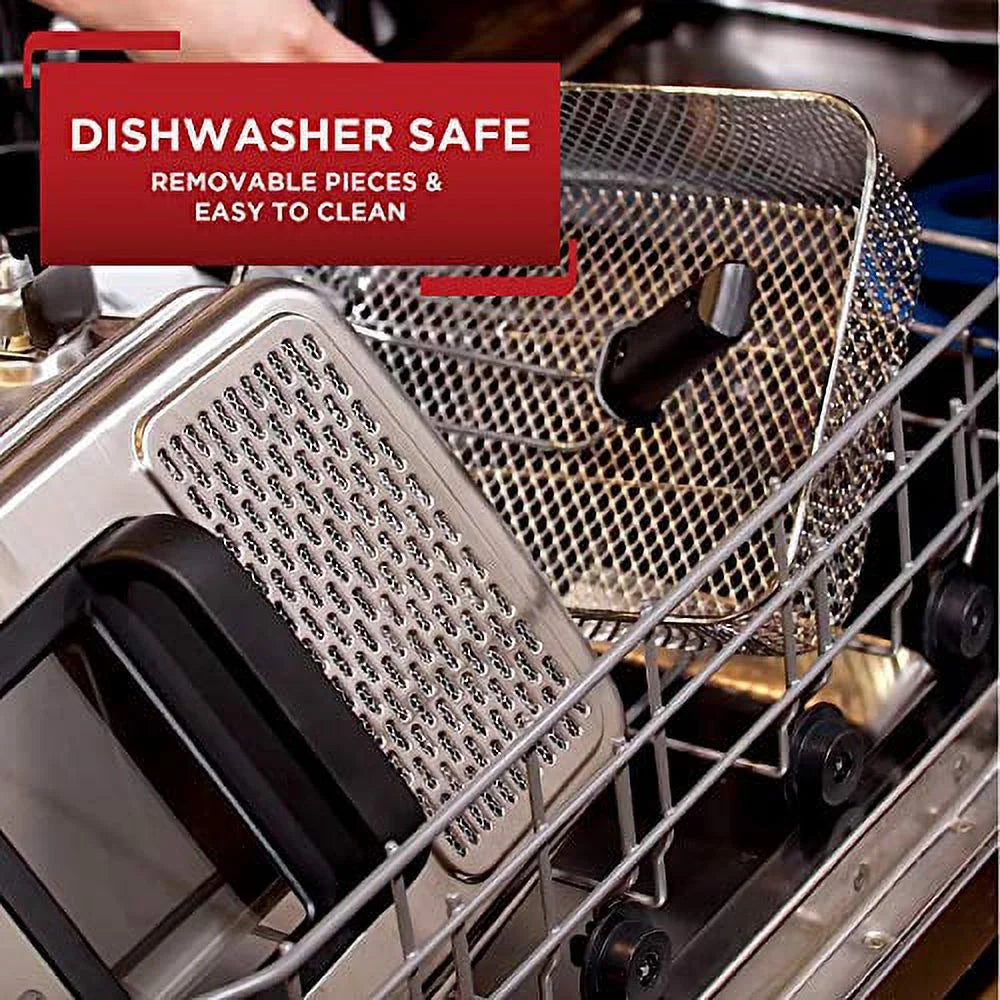 Stainless Steel Deep Fryer with Basket 3.5 Liter Y307078