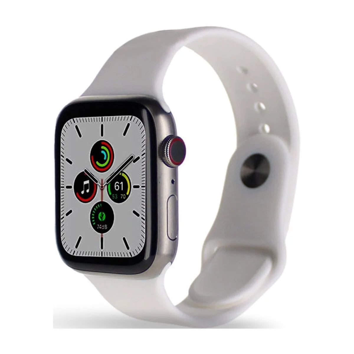 Silver Titanium 45mm GPS Cellular Smartwatch A11909