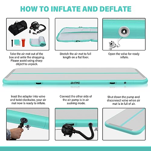 Inflatable Gymnastics Air Mat with Pump G569