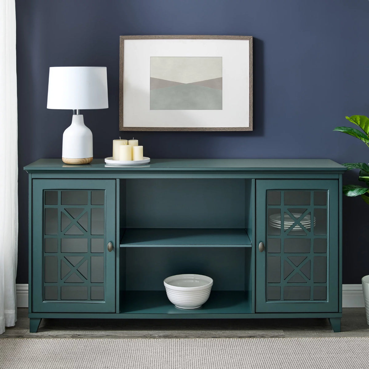 60" 2 Door TV Stand N458