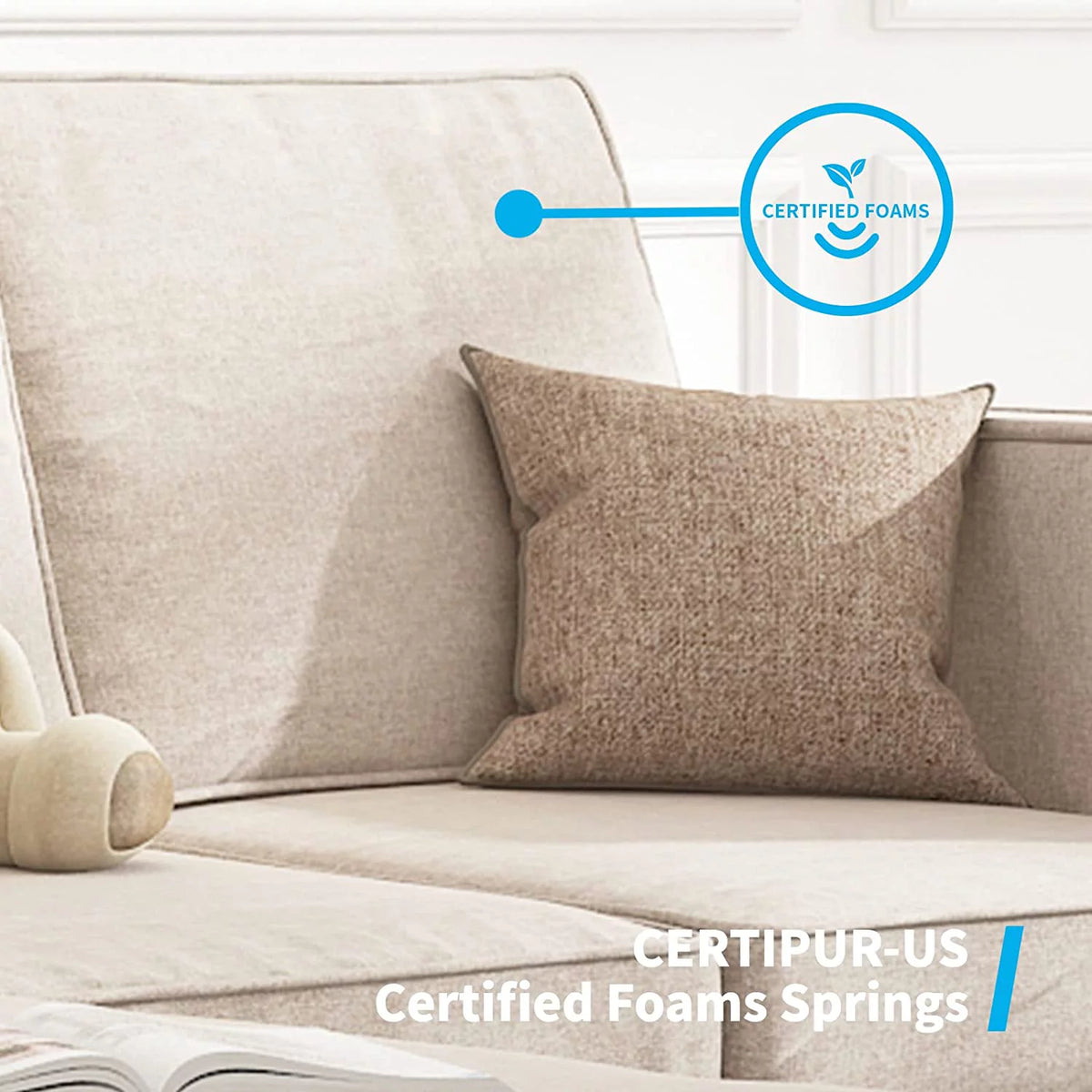 Convertible Sectional Sofa Couch L-Shaped with Storage Ottoman J78669