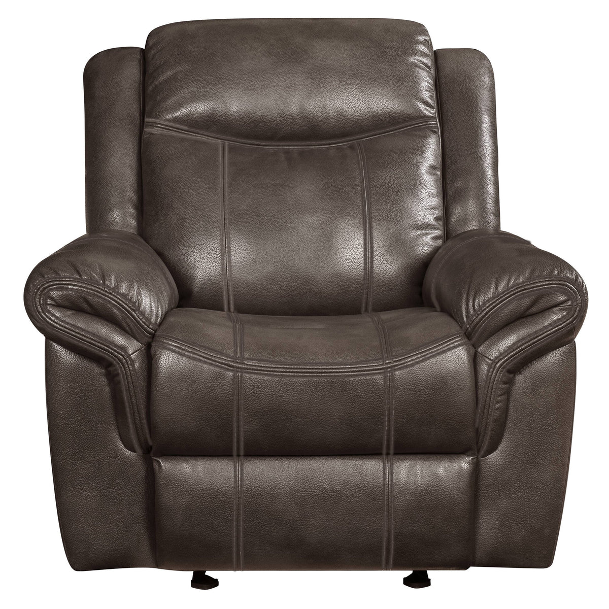 Brown Leather Recliner V2578