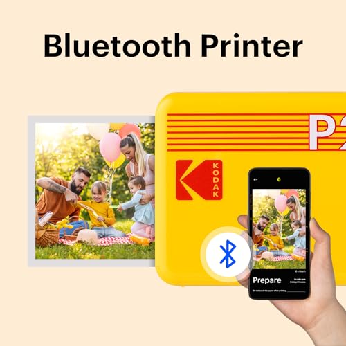 Portable Photo Printer 3x3 inches White U778479
