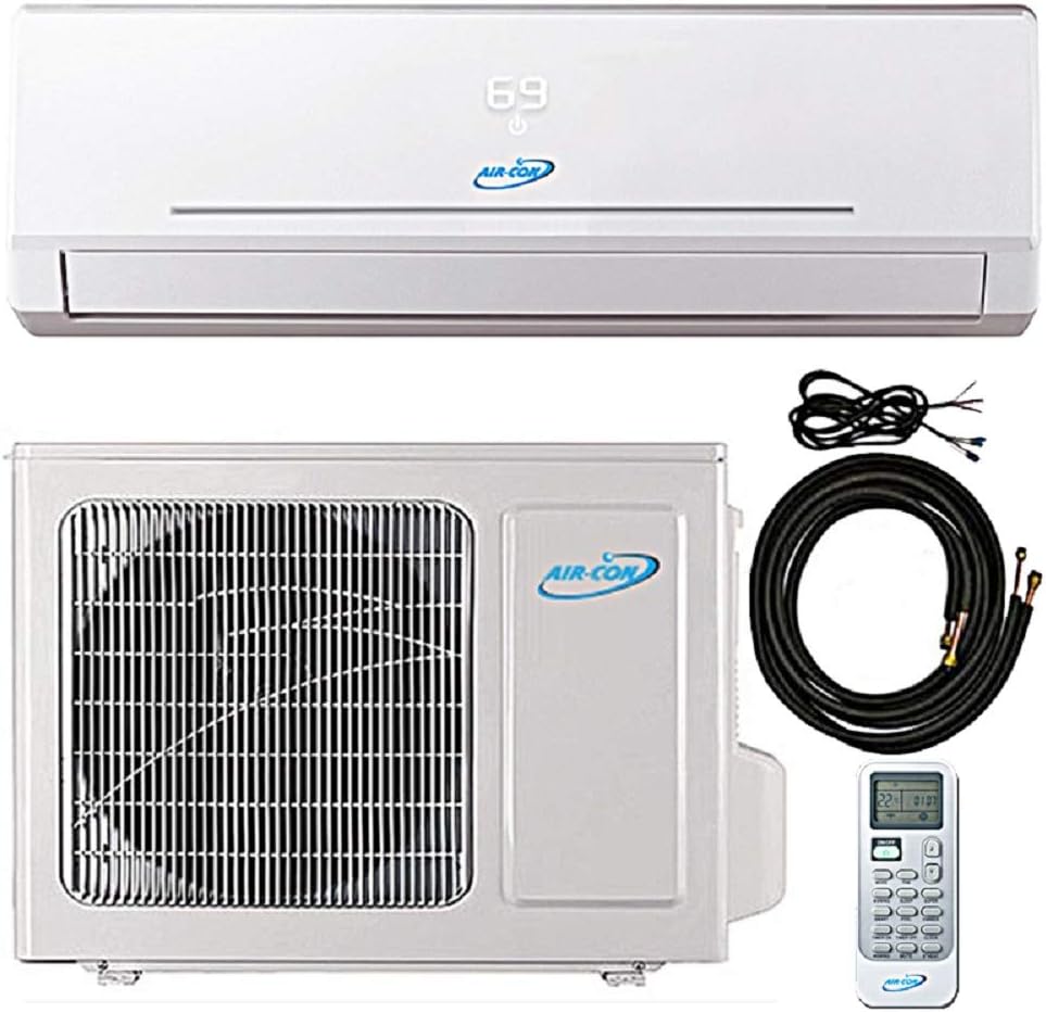18000 Btu 23.3 SEER Ductless Mini Split Air Conditioner Heat Pump W492050