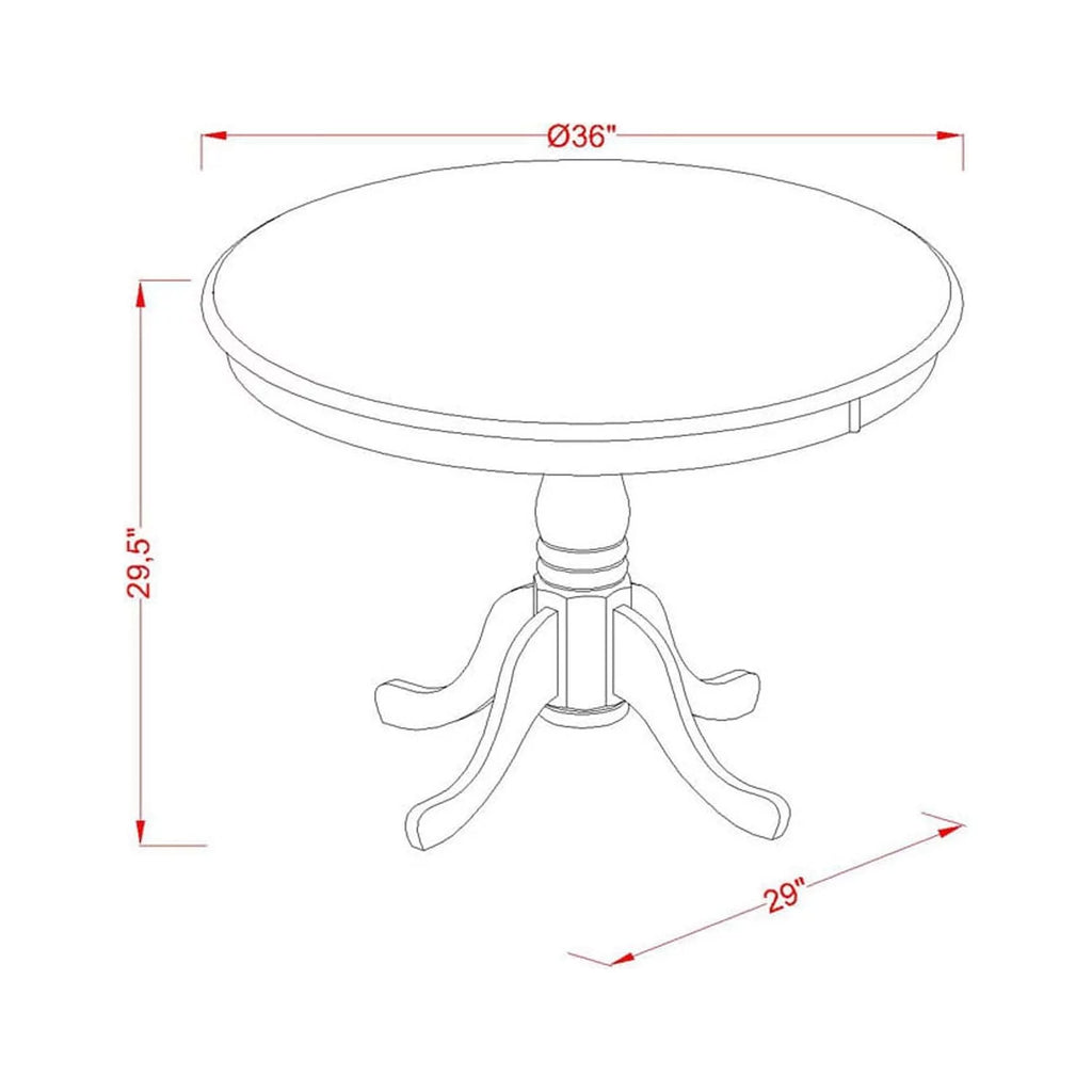 5 Piece Wood Dining Set C75984