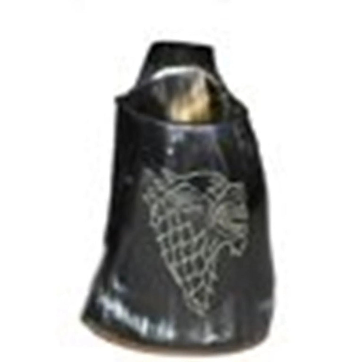 Vikings Drinking Horn Mug Wolf Carved Tankard U34930