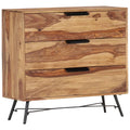 Solid Sheesham Wood Sideboard A139