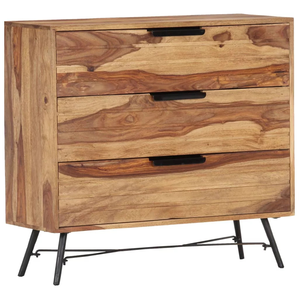 Solid Sheesham Wood Sideboard A139