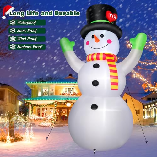 8 FT Inflatable Santa Claus with Candy and Gift Bag U668