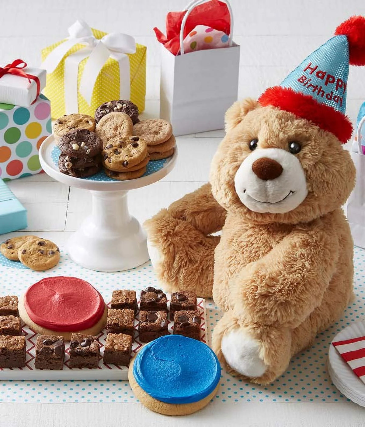 Happy Birthday Bear & Baked Goods J665945
