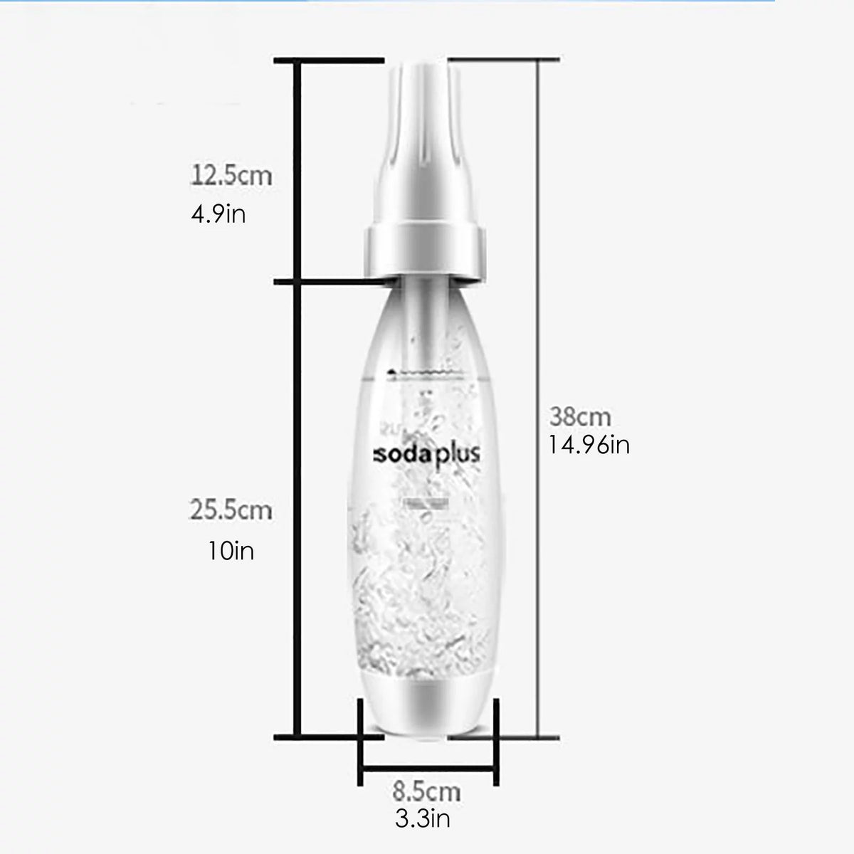 Portable S-oda Machine with Carbonation Bottle Q968