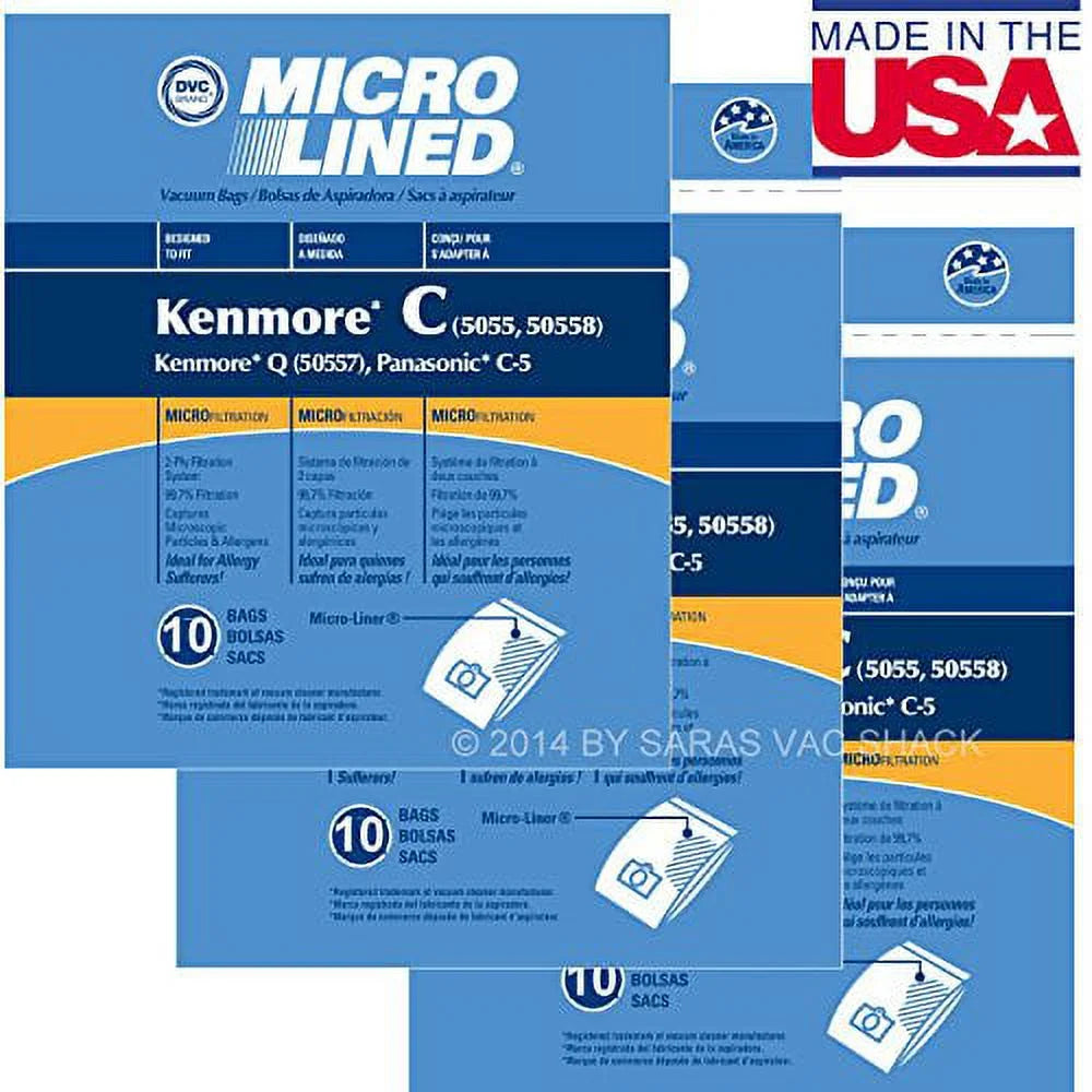 Compatible with Kenmore Vacuum Cleaner Bags N100