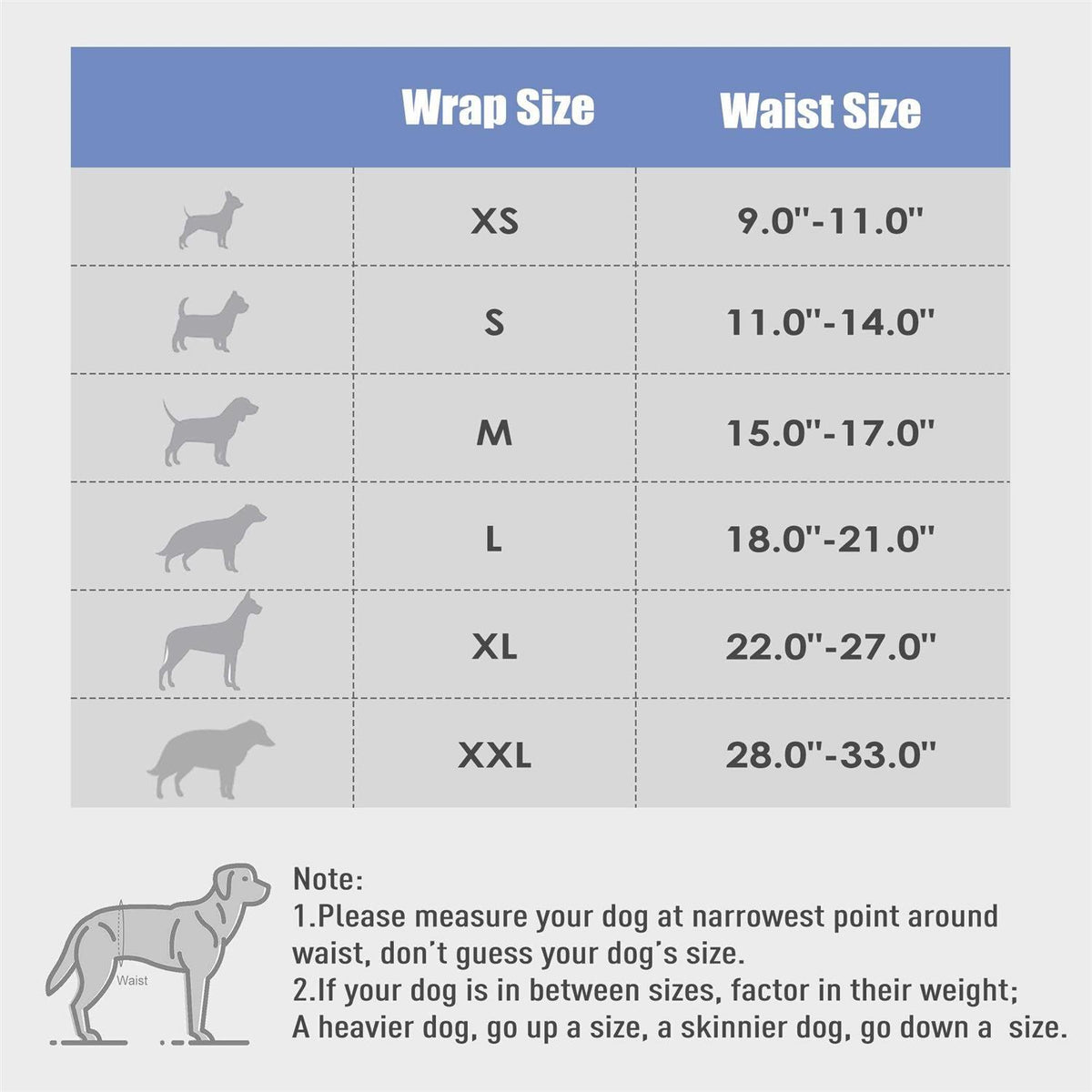 Washable Dog Diapers Male Dog Belly Wrap H384
