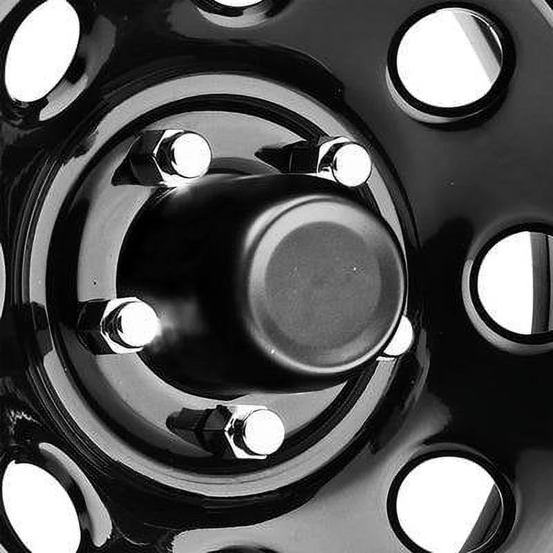 15x8 Black Wheel with 5 on 4.5 Bolt Pattern U449