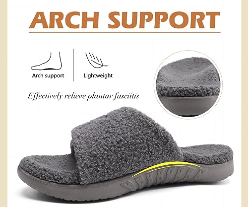 Mens Slides Sport Sandals with Arch Support Open Toe Size 7-15 U99574