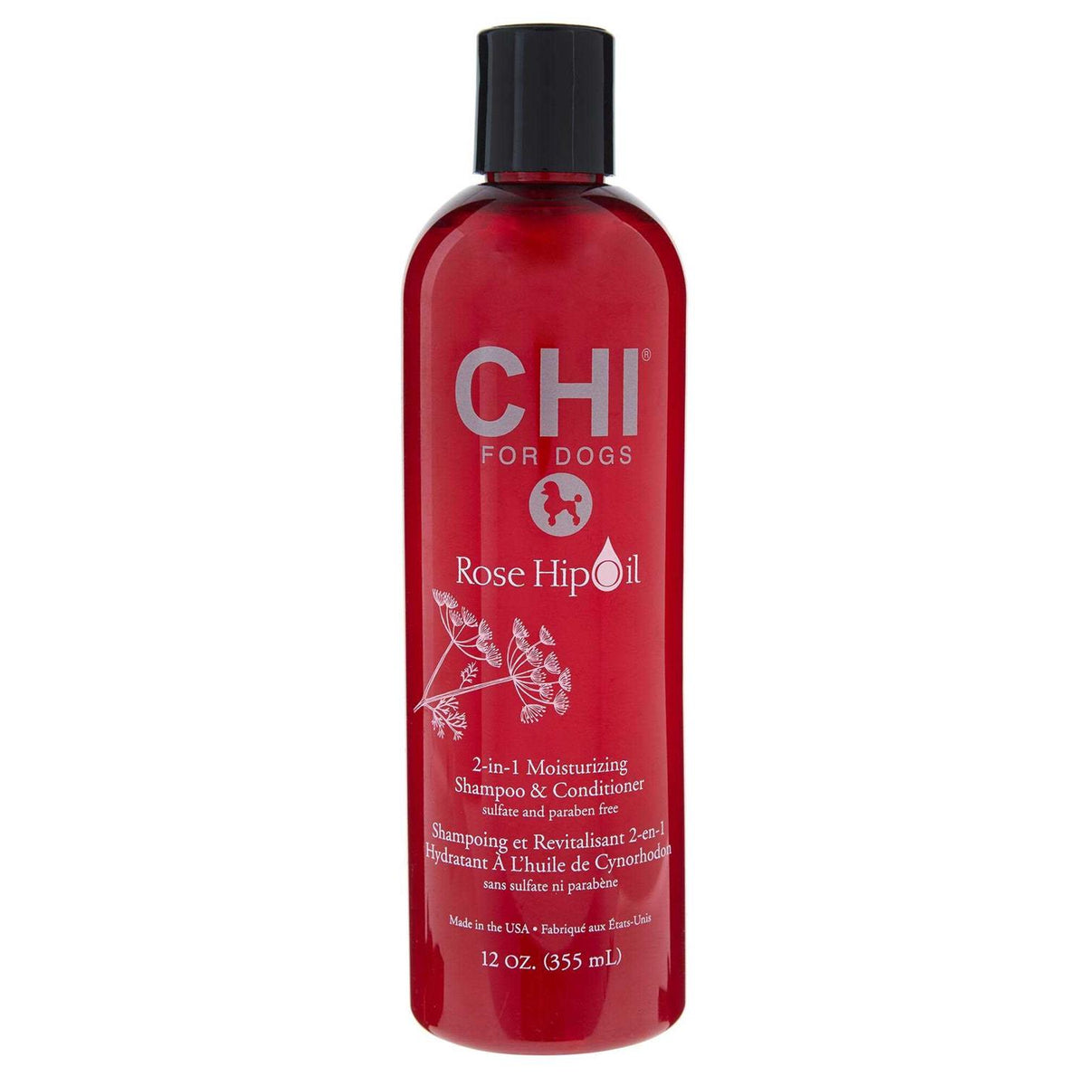 Rose Hip Oil 2-in-1 Dog Shampoo C843