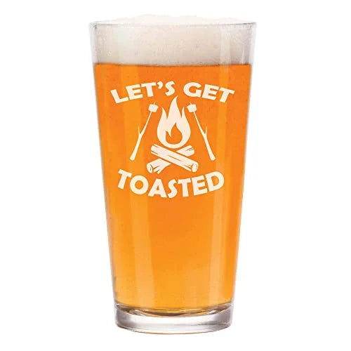 16 oz Beer Pint Glass A7813