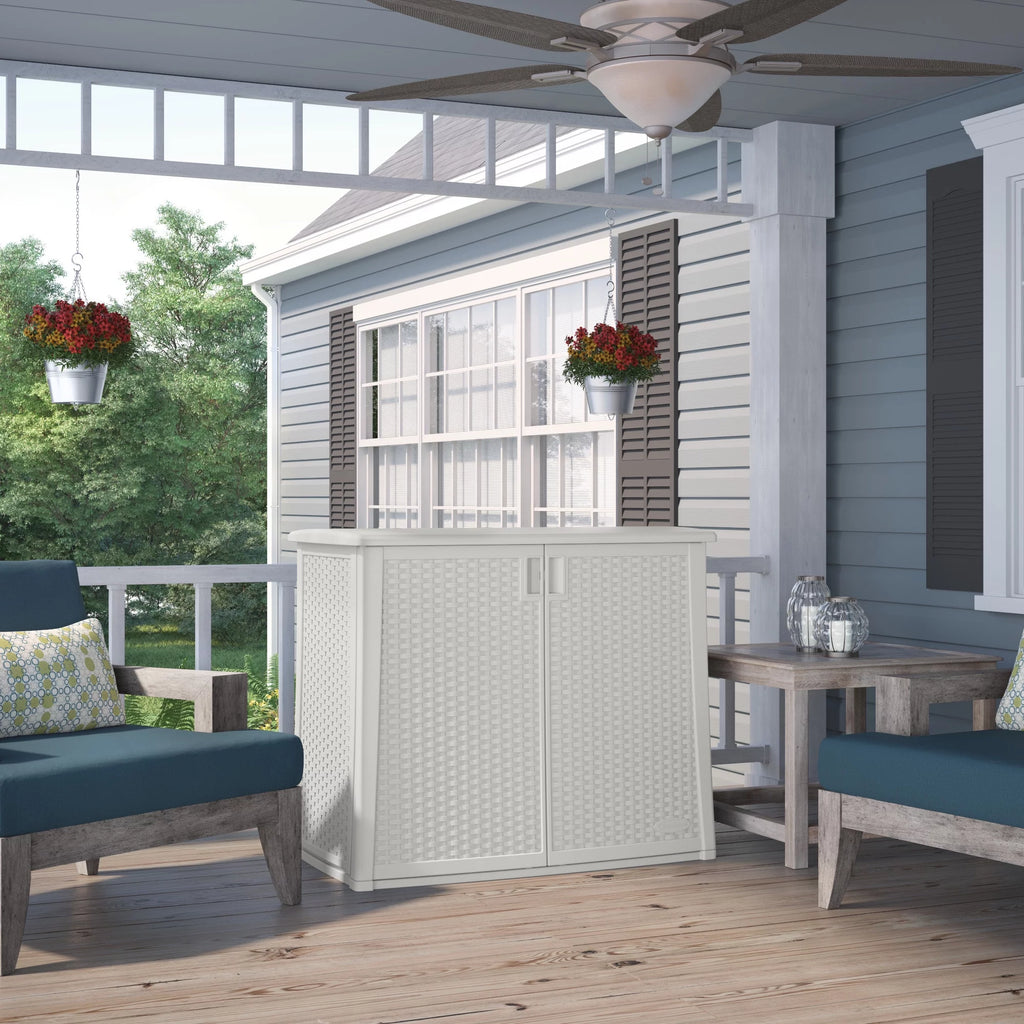 97 Gallon White Storage Station X15428