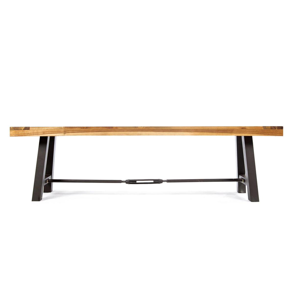 Acacia Wood Outdoor Dining Benches Set of 2 X837
