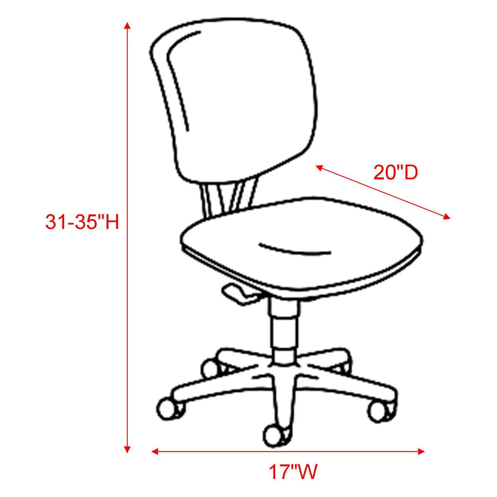 Pink Office Task Chair N105817