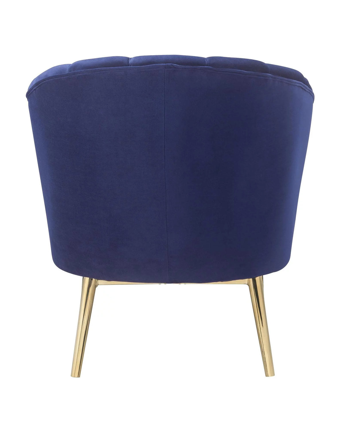 Midnight Blue Velvet Accent Chair E8258