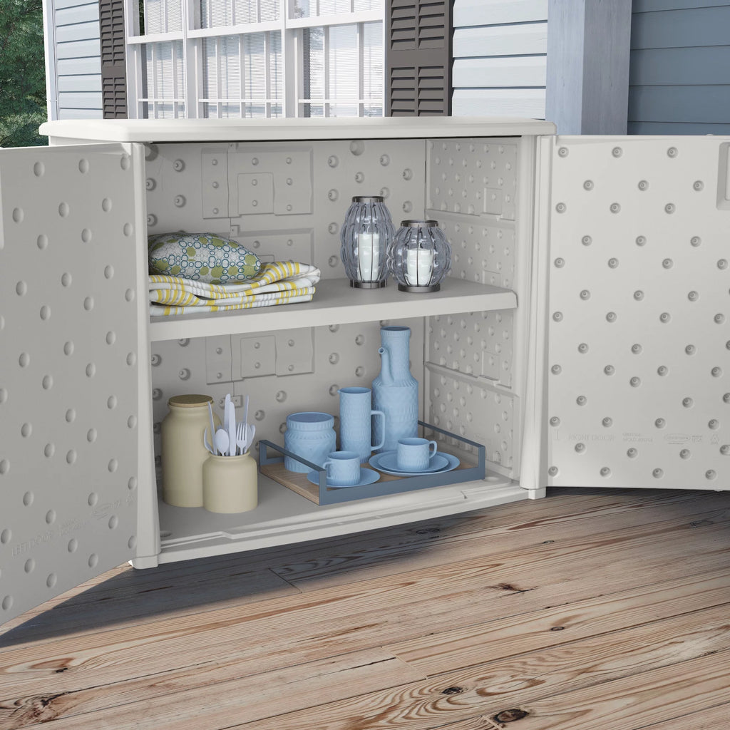 97 Gallon White Storage Station X15428