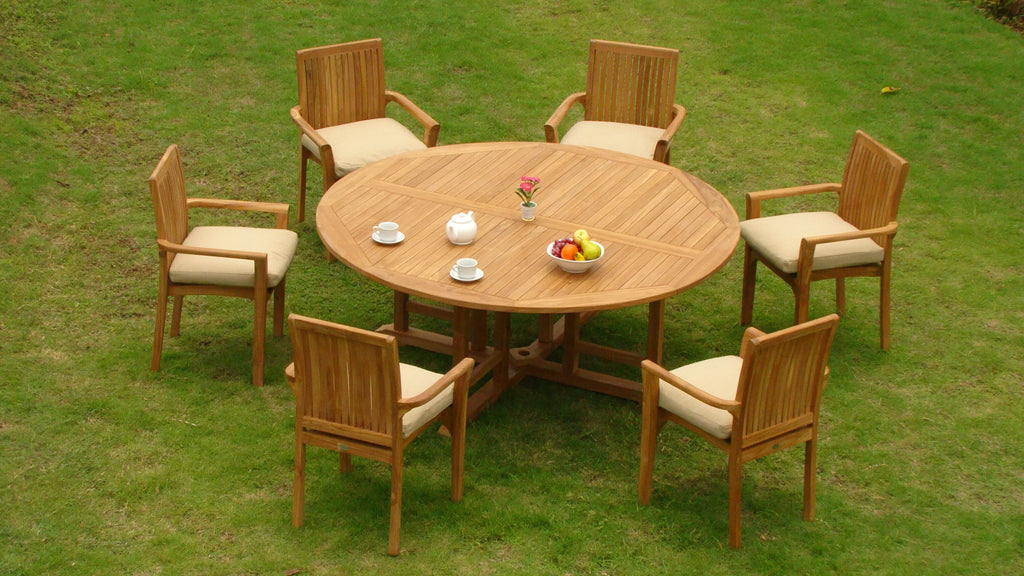 8 Seater 9 Pc Teak Dining Set V97567