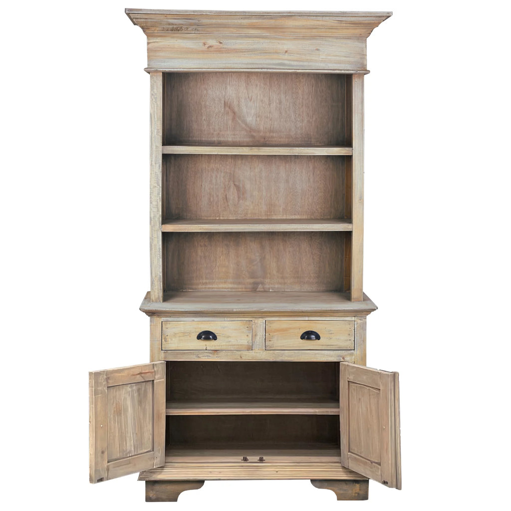 Driftwood Brown Solid Wood Cabinet G53804