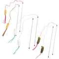 Leather Teaser Wand Cat Toy S49763