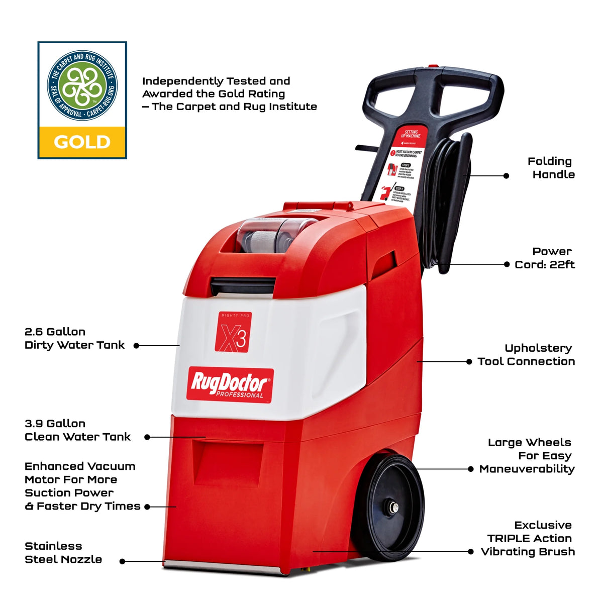 Commercial Carpet Cleaner H782