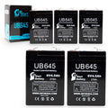 6V 4.5Ah Sealed Lead Acid Battery with Terminal Adapters R8863