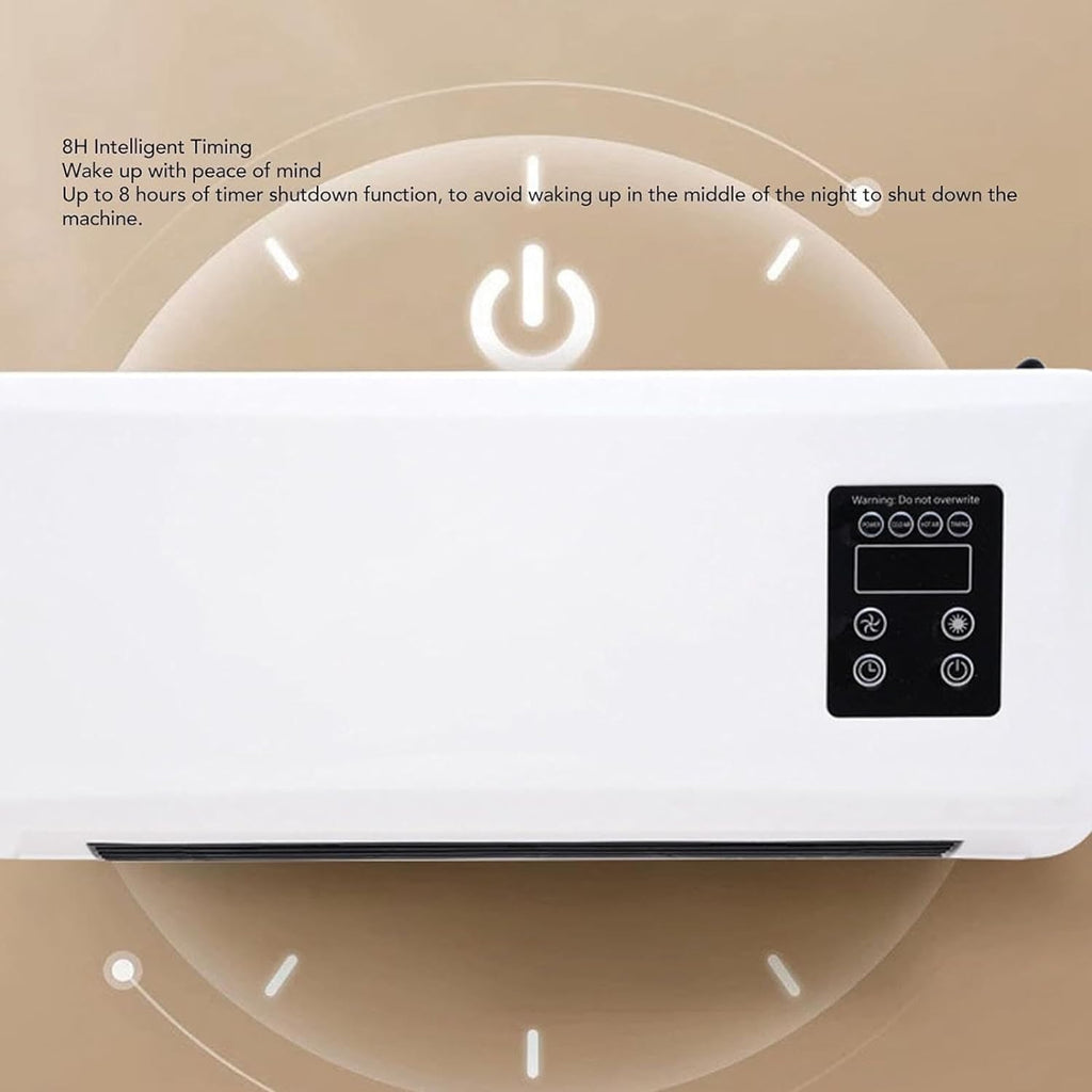 Wall Mounted Air Conditioner & Heater with Remote Control D660334