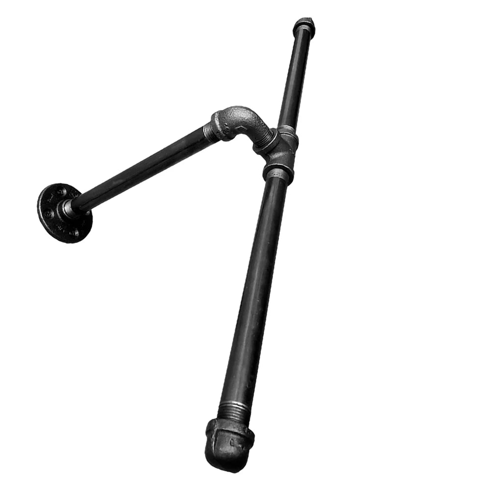 Wall Mounted Iron Clothing Rack B3666