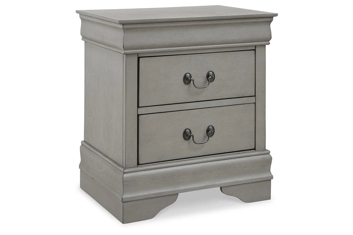 Gray Nightstand Y637