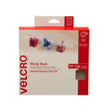 White Hook and Loop Fasteners 30ft x 3/4in Roll S592
